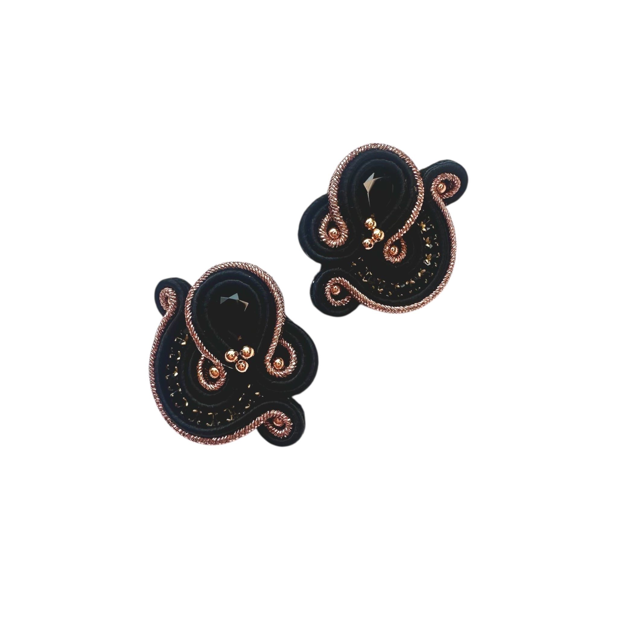 Candy black Elegance - Gioielli Soutache Artigianali Shimmershine