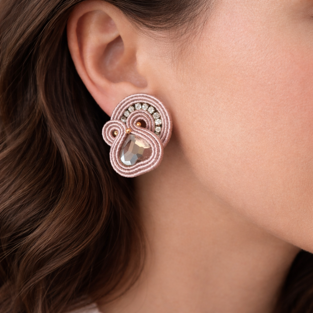 Bella Nude - Gioielli Soutache Artigianali Shimmershine