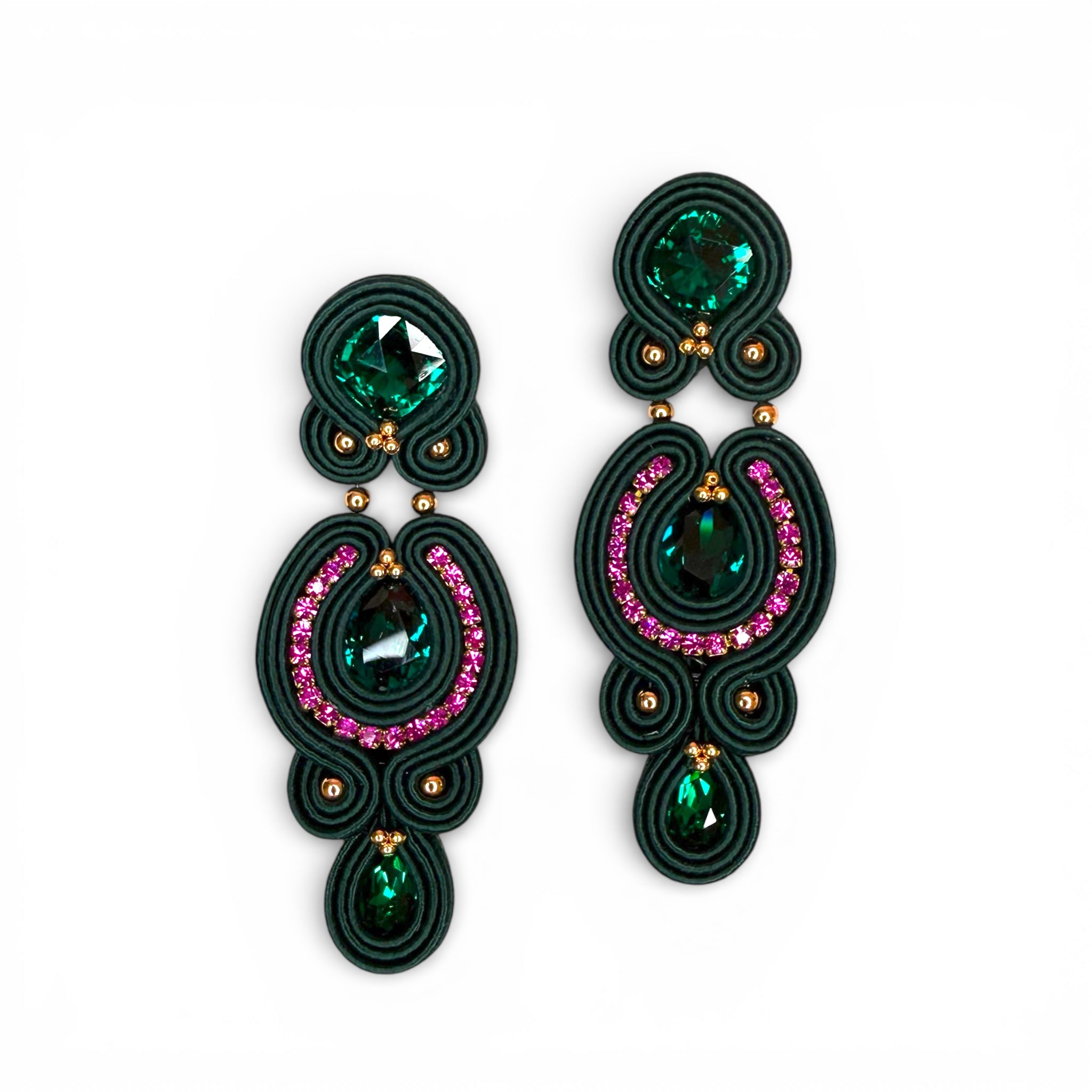 Luce Smeralda - Gioielli Soutache Artigianali Shimmershine
