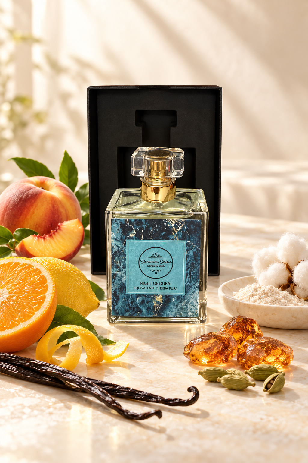 Night of Dubai – Profumo equivalente di Erba Pura - Gioielli Soutache Artigianali Shimmershine