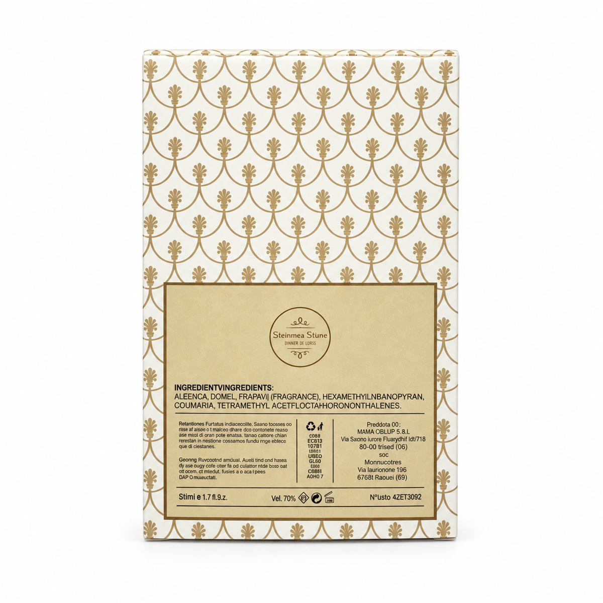 Notte Bianca – Profumo equivalente di Bianco Latte - Gioielli Soutache Artigianali Shimmershine